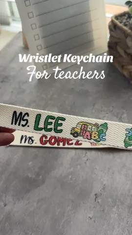 Obsessed with these personalized wristlets 😍 They’re cute, practical, and handmade just for you! ✨ Add your name or fave word! 💕 #PersonalizedGift #WristletKeychain #CustomMade #EtsyShop #SmallBizLove #TikTokFinds #supportsmallbusiness #KeychainAddict #TeacherKeychain #tiktokmademebuyit 