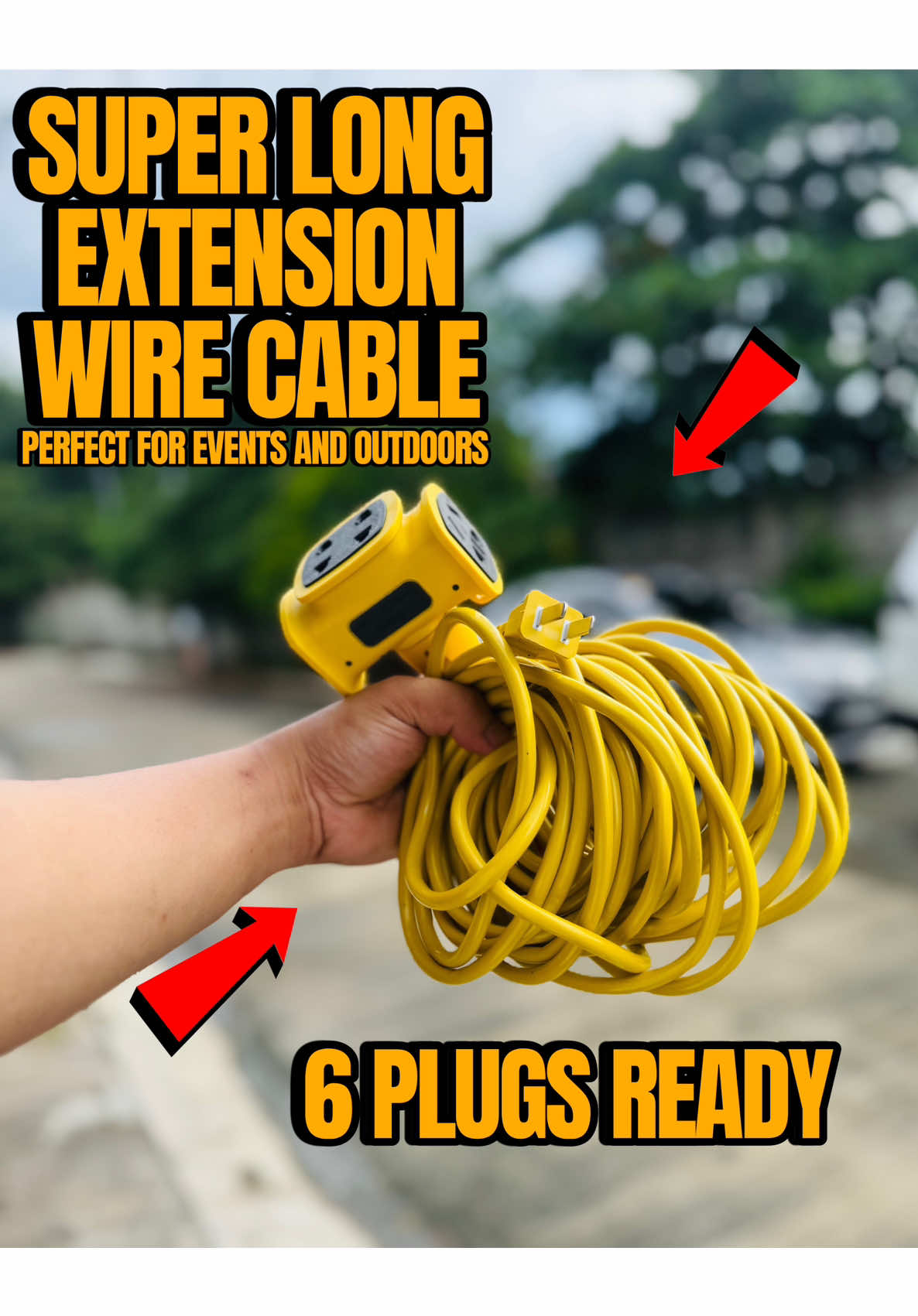 Multi-functional Long Meter Extension Wire Cable - 10M/20M/30M Available 