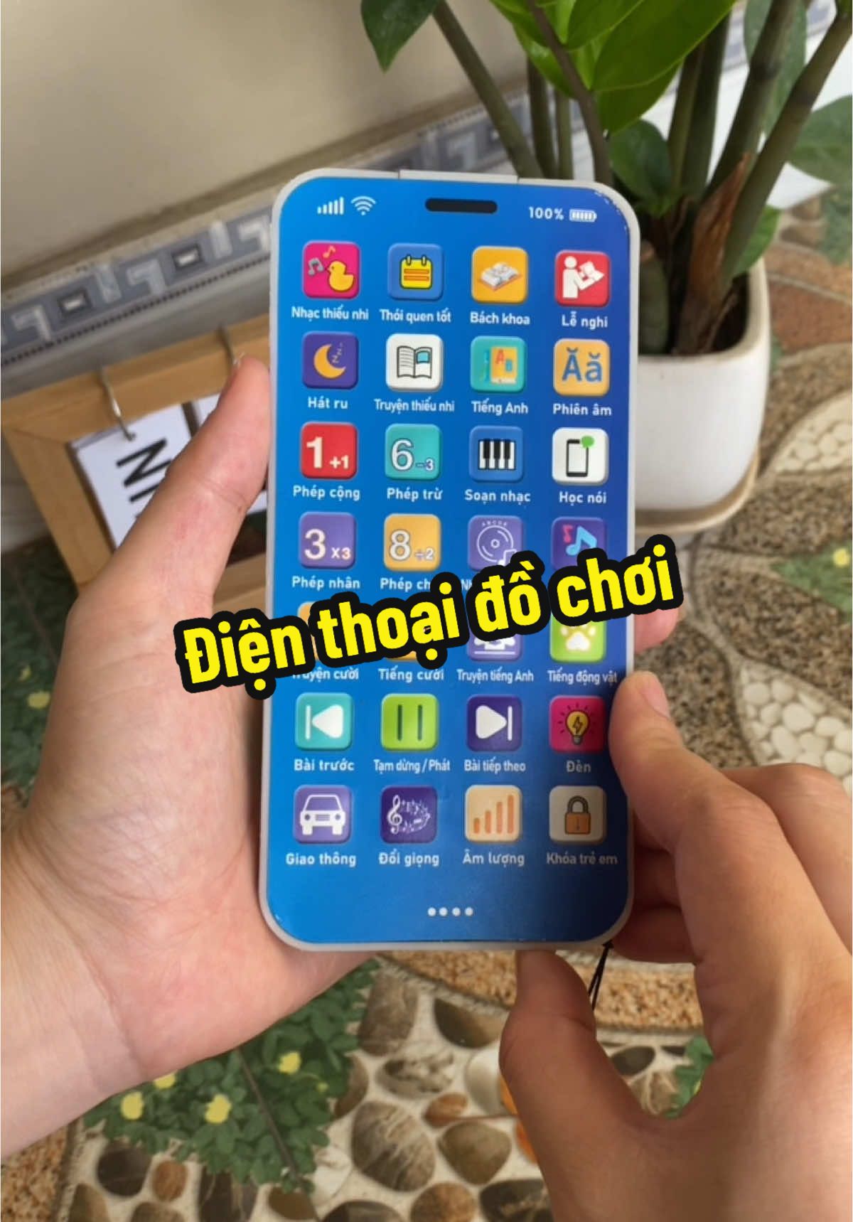 Điện thoại đồ chơi cho bé bổ ích vừa chơi vừa học #dienthoaidochoi #dienthoaidochoichobe #dochoichobe #nhagogun #mebimsua  @Nhà gogun  @Nhà gogun  @Nhà gogun 