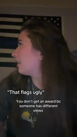 Literally it’s a flag 