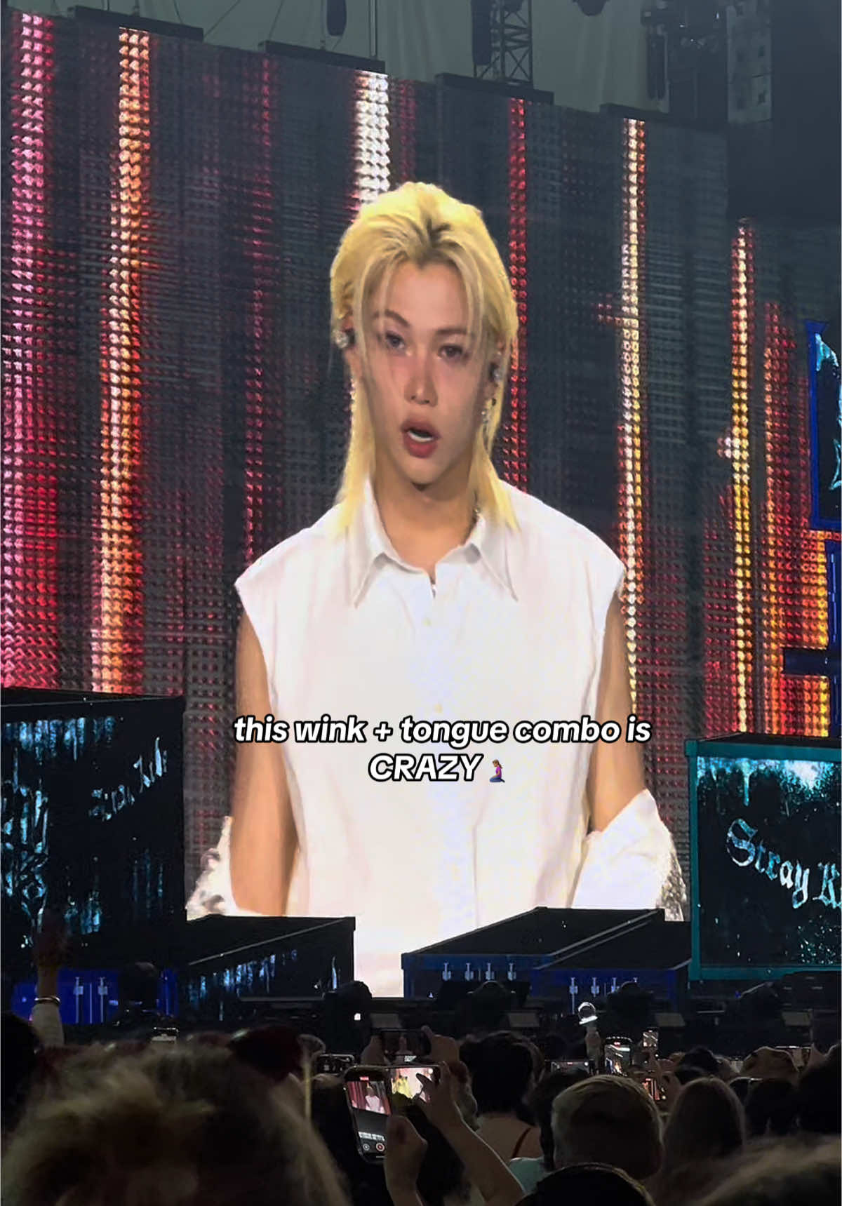 This being his intro is CRAZY WORK #straykids #felix #felixstraykids #skz #skzfyp #straykidstour #dominateworldtour #스트레이키즈 #stayfyp #kpop #dominATE #skzconcert #kpopfyp 