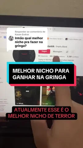 Respondendo a @Kauan Esdras o melhor nicho atualmente é o de terror. #terror #eua #japan #monetizar 