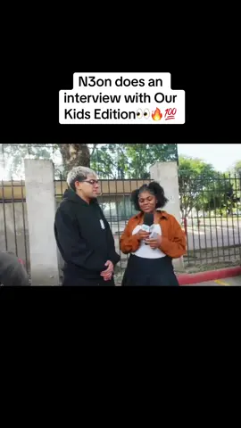 N3on does an interview with Our Kids Edition👀🔥💯 #fyp #n3on #foryou #viral #explore #fypシ #podcast #interview #ourkidsedition #talkshow #streamerclips #n3on2k #n3onclips #n3onlive #kidsedition 
