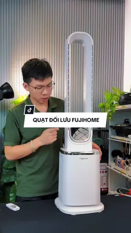 Quạt không cánh tích hợp lọc không khí với lõi lọc Hepa xịn. #xuhuongtiktok #hungxinchao #quatdoiluukhongkhi #quat #fujihome 