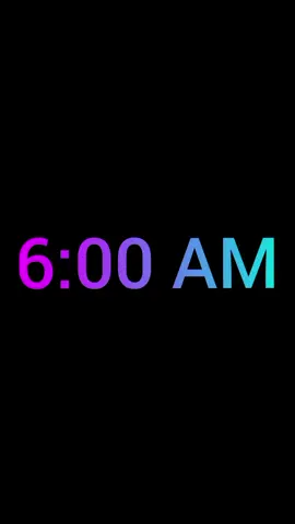 6am Clock