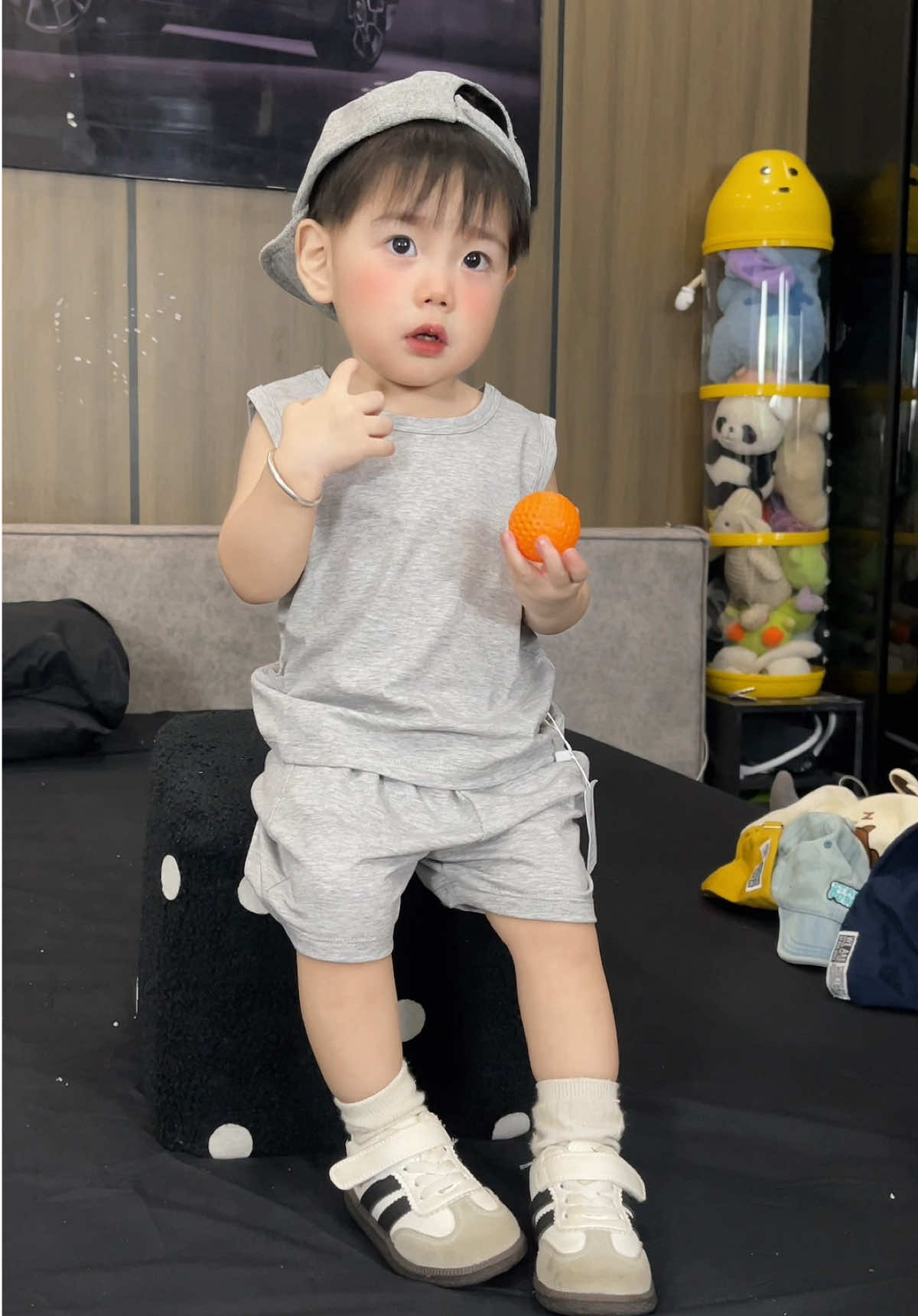 Bộ balo bazic chất cotton mát mẻ cho bé đây ạ 🥰🥰#giadinhbap🌽 #dohechobe #dobochobeyeu 