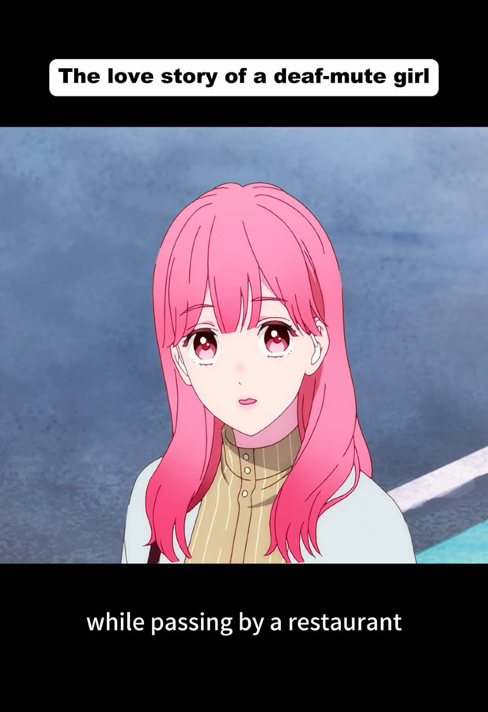 The love story of a deaf-mute girl  #capcutforus #capcut #capcutpioneer #anime #animetiktok #animeedit 