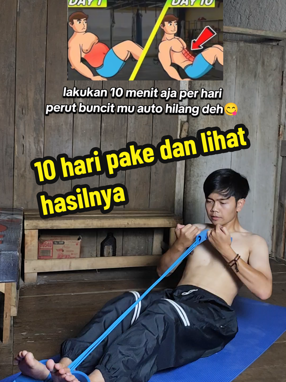Membalas @cha_icha488 bisa buat cewe cowok beli sebelum kehabisan #workout #perutbuncit #fyp 