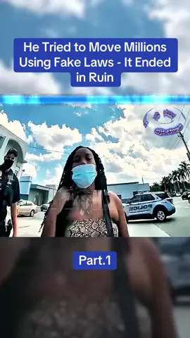 He Tried to Move Millions Using Fake Laws - It Ended in Ruin… #cops #police #crime #policeofficer #karen #coptok #law 