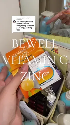 Replying to @Jarred Galvez hindi enough yung skincare sabayan mo ng vitamin C. #vitaminc #foodsupplement 
