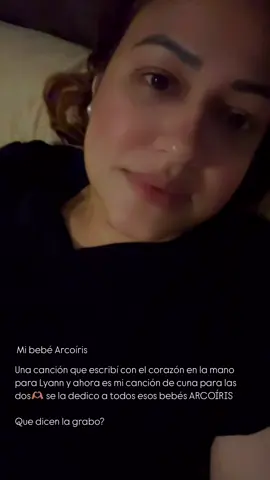 Mi bebé Arcoíris que dicen, la grabo o no? 