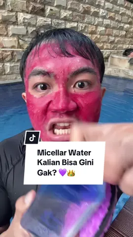 Micellar water yang kalian punya di rumah bisa kayak gini gak?! Bisa kayak Ocean Blue Pea Micellar Water FFY @Finally Found You gak?! 💜💙👀👑✨ #kerajaanglowing #longervideos #skincare #skincareviral #FinallyFoundYou #FinallySimple #AsDeepAsTheOceanBlue #BlueMicellarWaterFFY #FreshFromTheOcean #DualPhaseMicellarWater #OceanBluePeaMicellar #CleansedByTheSea #micellarwater #micellarwaterviral 