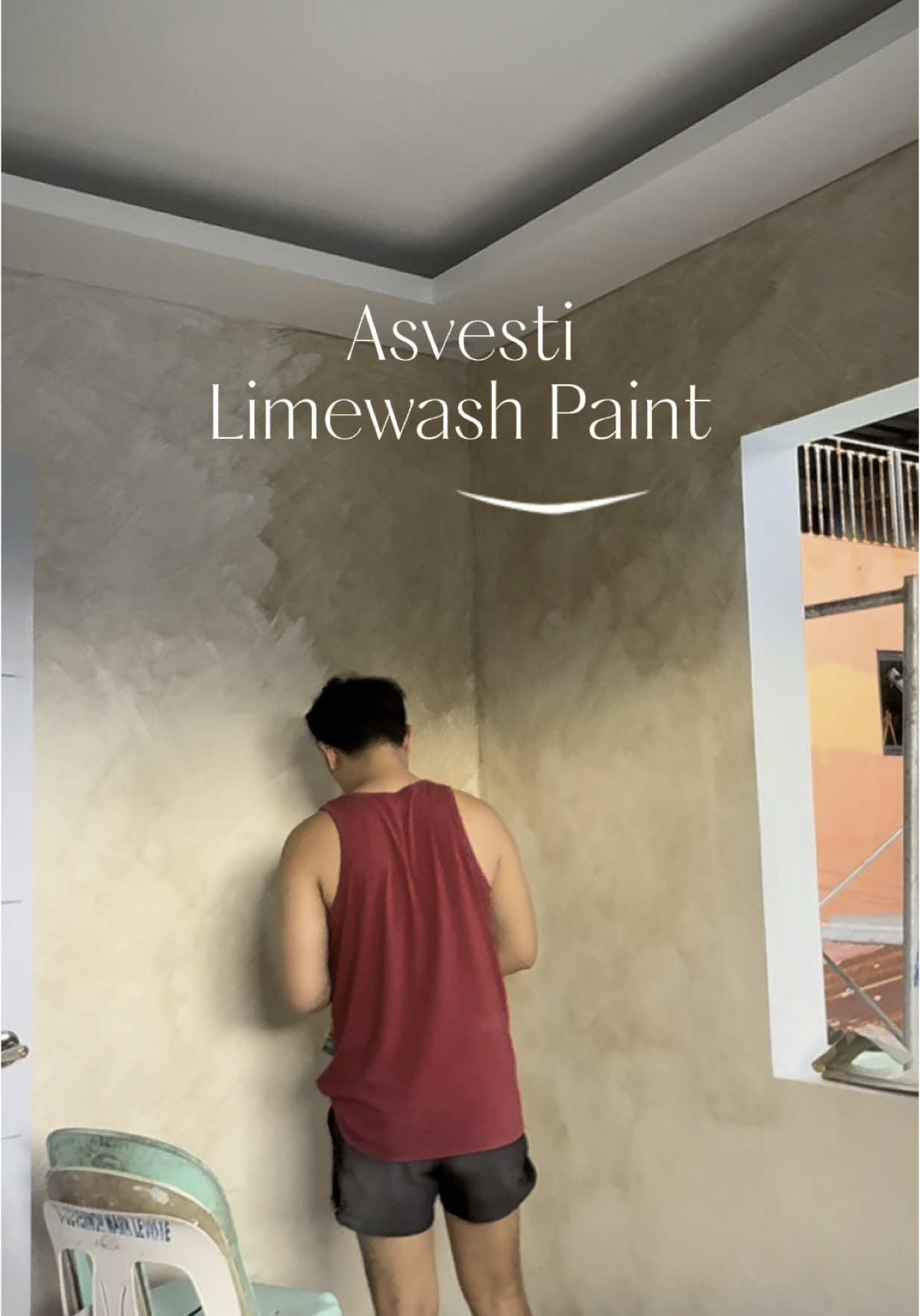 Limewash isn’t just a paint—it’s a vibe. Give it a go! 😊🫶🏼 @Asvesti  #Asvesti #Limewash #limewashpaint #fla #flar #aesthetic #roominspo #CapCut #CerealCerdik 