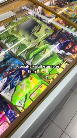 terimakasih tlah menciptakan eskrim ya allah #eskrim #matcha #aice 