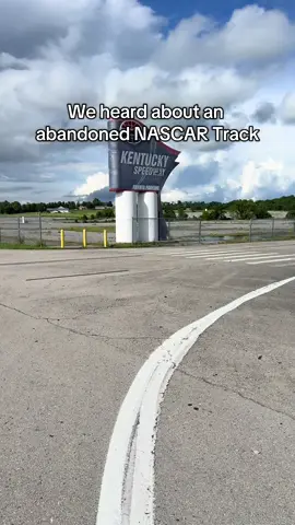 Abandoned NASCAR Speedway track