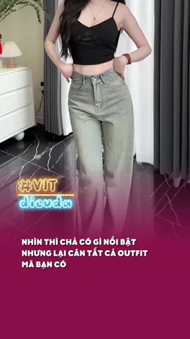 Basic phối đồ auto dễ #outfit #fyp #vitdieuda  #OOTD #reviewquanao 