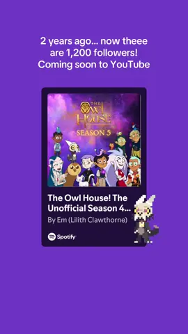 My podcast series! Started 2 years ago… now more episodes will be made this summer for season 5. Season 4 now available #theowlhouse 