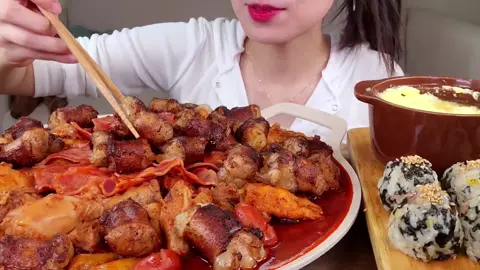 #lòngbò #asmr #mukbang #mukbangeatingshow #ăncungtiktok #hanquoc 