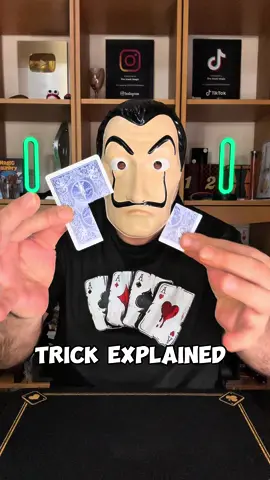 WOW ! CRAZY CARD TRICK EXPLAINED 🪄 #trending #magic #foryoupage #foryou #perte #viralvideo #tutorial #magie #magica #viral #funny #funnyvideo #comedy #tricks #magician #opticalillusion #illusion 