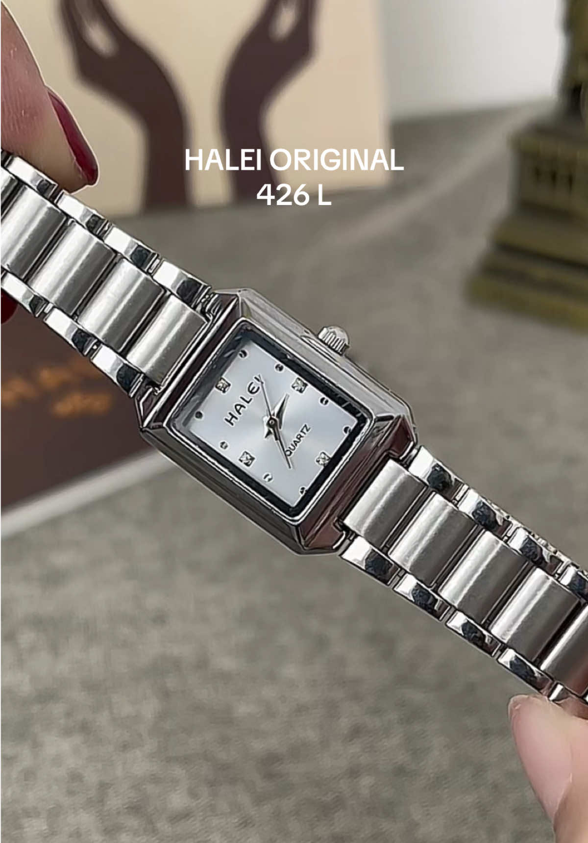Yuk yang mau langsung co skrg bestie‼️ #jamtanganoriginal #halei #haleiwatch #jamtanganwanita #rantai 