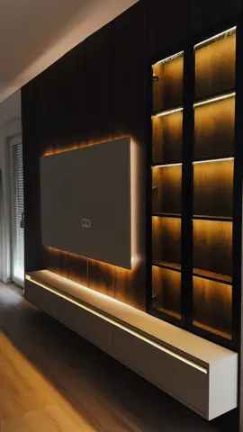 ✨Komodë televizive moderne dhe e veçante që i jep një pamje mbresëlënëse ambientit tuaj✨#interiordesign #furnituredesign #alpdesignfurniture #kosova #prishtina #ferizaj #ferizaj05 #prishtinacity #foryoupage #fyp #ledlights #Home #interiordecor #livingroom #design #fyp 