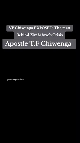 Bold claims and harsh truths — we take a hard look at VP Chiwenga’s role in Zimbabwe’s decline. Watch till the end for details mainstream media won’t tell you. Apostle Chiwenga uncovers the hidden truths about Vice President Chiwenga #Americatiktoker #onthisday #zimcomedy🇿🇼🇿🇼zimtiktok🇿🇼🇿🇼 #CourageKashiri #zimtiktokers🇿🇼🇿🇼🇿🇼 #zimtiktokers🇿🇼🇿🇼🇿🇼 #tanzaniatiktok #tanzaniatiktok #zimsatiktok🇿🇼🇿🇦 