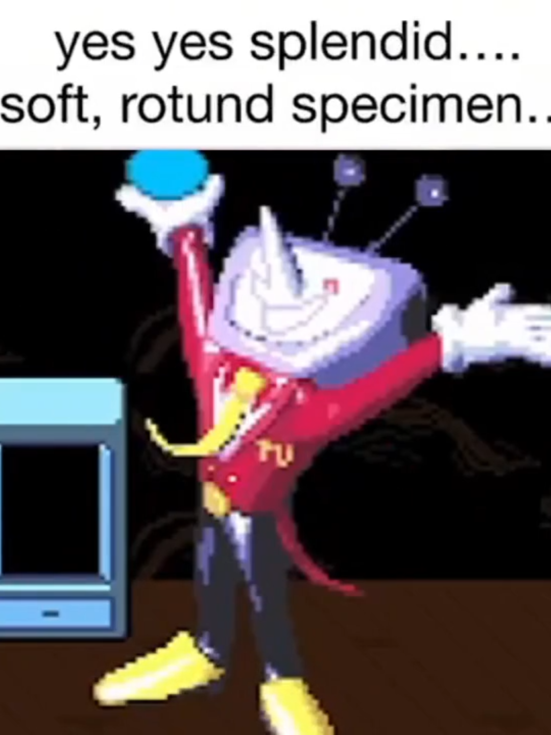 someone get this guy out of my head #deltarune #tenna #deltarunechapter3 #deltarunespoilers #mranttenna #tennadeltarune #undertale