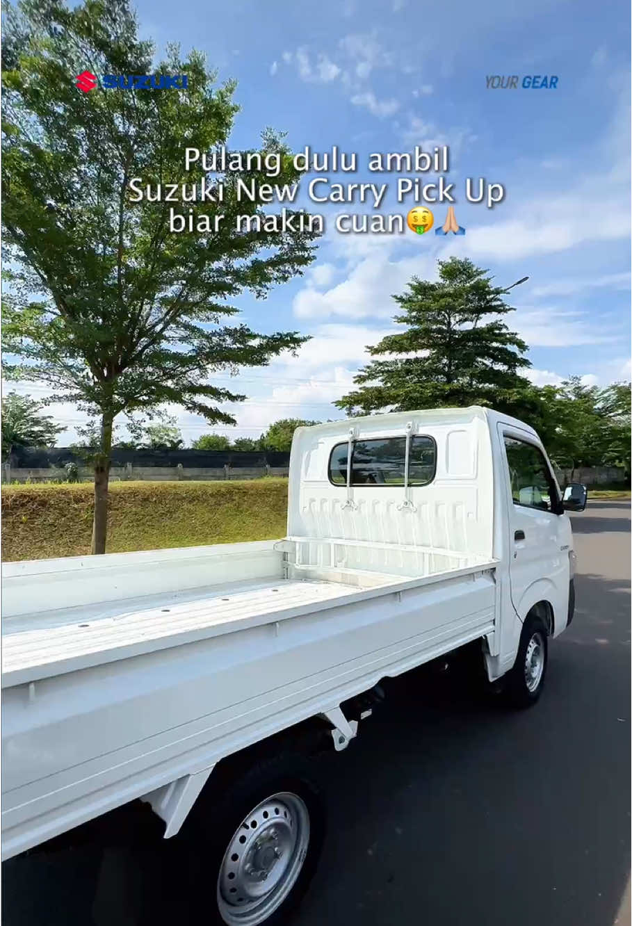 Suzuki New Carry Pick Up gak boleh ketinggalan biar makin cuan!😎 #Suzuki #SuzukiIndonesia #SuzukiSmartMove #YourGear 