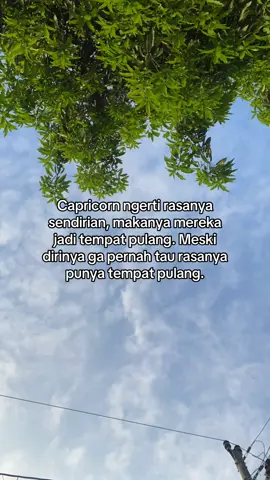 Tau rasanya ditinggal, tapi tetap ada buat orang lain 🥹 #capricorn #zodiac #zodiacsigns #capricorn♑️ 