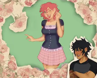 I loved drawing every outfit!!  #art #artist #oc #originalcharacter #emoboy #pinkhair #sketch #animationmeme #foryou