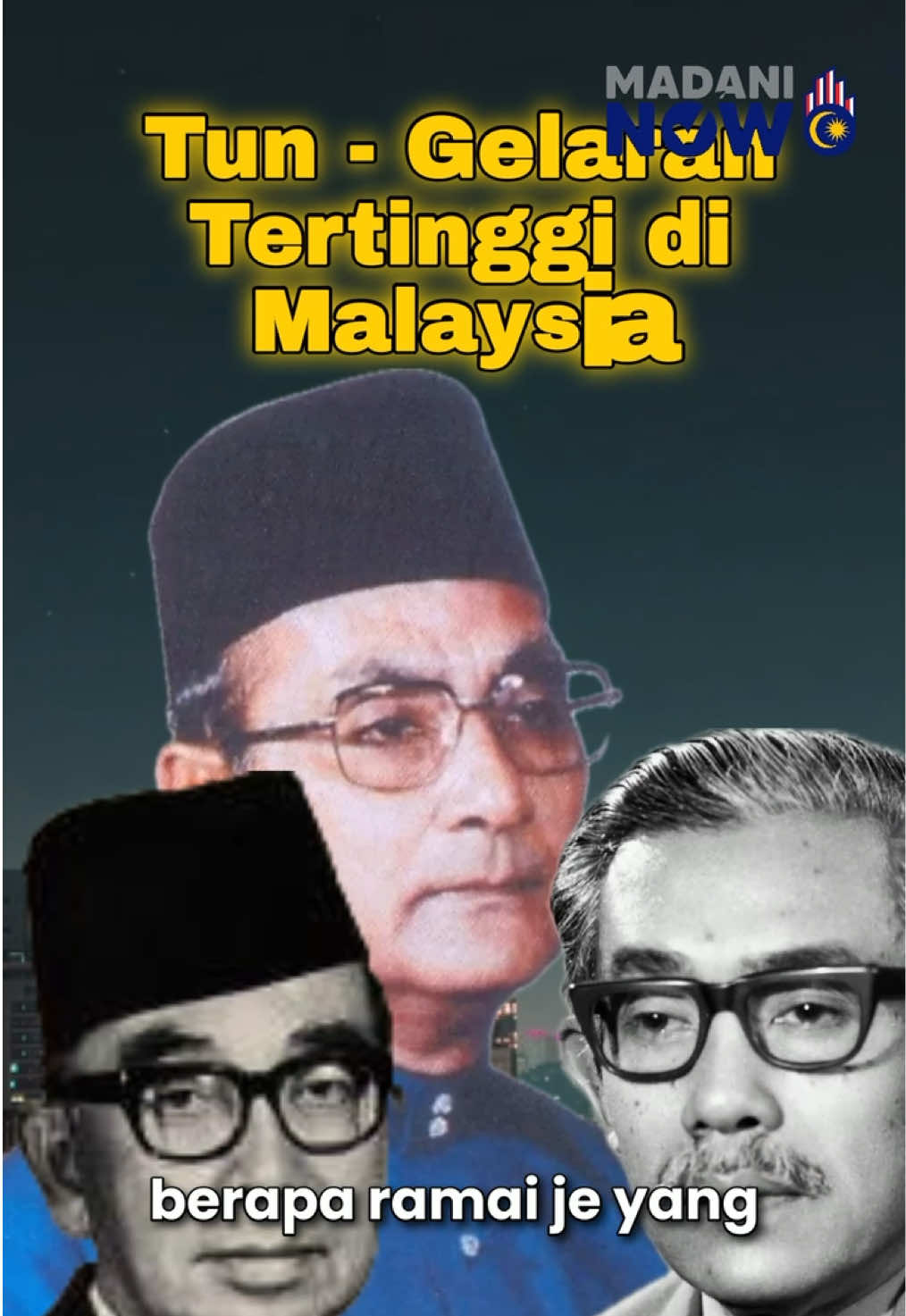 Apa maksud gelaran Tun? Siapa yang layak dapat gelaran tertinggi di Malaysia? 😱 Ini fakta yang ramai rakyat tak tahu! #fyp #fypシ゚ #malaysiamadani #fypppppppppppppp #pmx #anwaribrahim #madani #malaysia #tun #tunmahathir #tunhusseinonn #tunrazak 