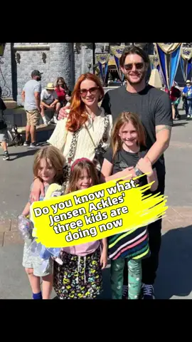 Do you know what Jensen Ackles' three kids are doing now #us #celebrity #entertainment #JensenAckles #Countdown #children #fyp 