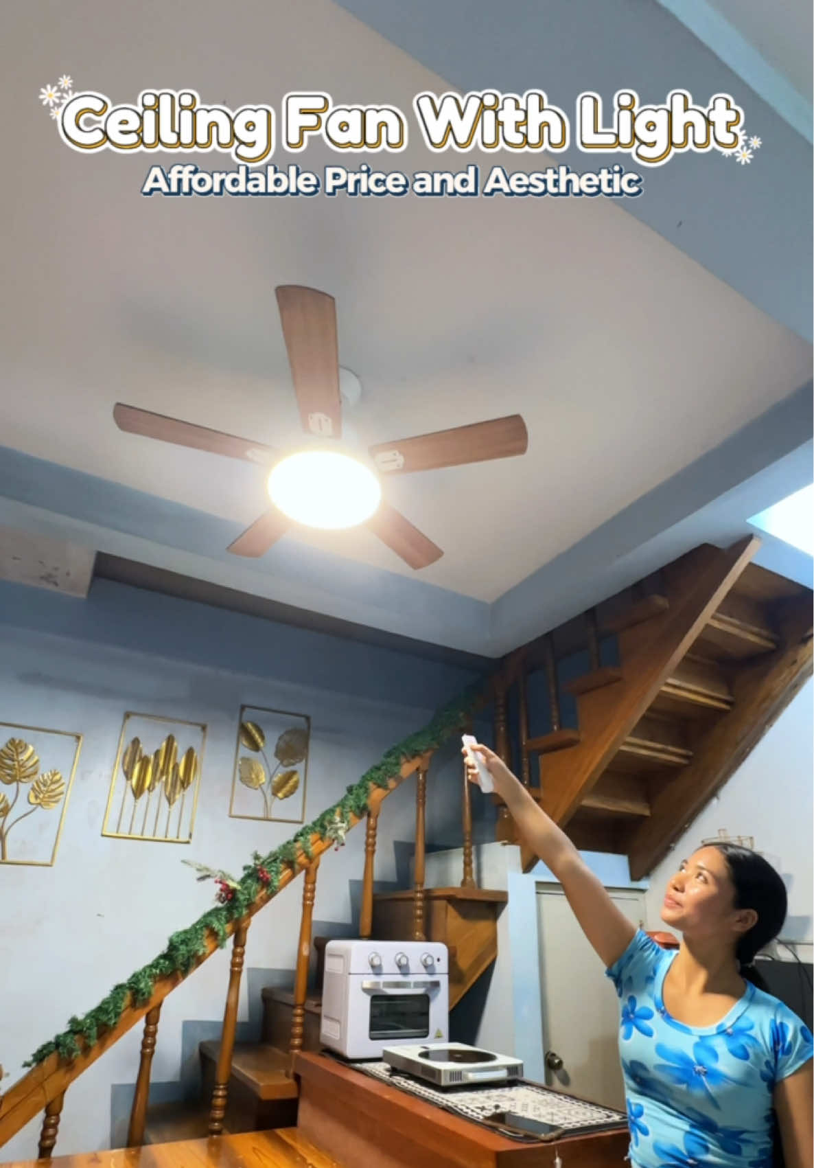 Ceiling Fan with Lights 3Color with Remote Control  ✅High Speed Wind With 6 Levels ✅Made Durable and Thick Blade Design  ✅Elegant and Aesthetic Available in Black, White and Gold Color ✅Can be Control Via Remote and Wall Switch  ✅Efficient Motor Consumes Only 48w of Electricity  ✅With Manual Included for Easy Installation  #ceilingfan #ceilinglight #ceilingfanwithlight #aestheticfan #woodenfan #biggestceilingfan #48inchceilingfan #48inchfan #woodstyleceilingfan #inverterceilingfan #ceilingfanwithremote #ceilingfanwithlightandremote #6speedelectricfan #ceilingelectricfan #heavydutyceilingfan #durableceilingfan #fanwithlight #tricolorlight #lightwithfan #fanlight #ceilingfanlight #lightwithfan  #fyp #fypシ゚viral #ttsbudolfinds #wowsulitdeals #paydaysale #fridayfriyay #MySweldoBudol  #TikTokShopFuntasticPayday #SummerSayaSale #bonggangfridayfriyay #lifestylechallenge  #techsaya #techbudolfest #tiktokshopelectronics #homeliving #hometokshop #homeimprovement #householdappliances #buymoresavemore #tiktokhomebudol #tiktokshopph77 #sale77 #tiktokshopontrend #julysale@Letobon Light Expert 