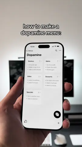 Here’s how to make your dopamine menu. I’ve built a fun little iOS app that allows you to create menus for your daily choices, such as deciding what to eat, where to meet, or what to do. Download the app for free from the App Store. #dopaminemenu #ios #app 