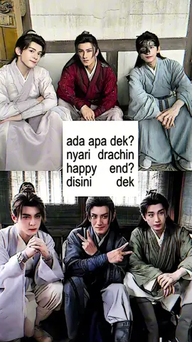 akhir yg sangat bahagia☺️ nuansa pantai yg indah banget🥰 #mysteriouslotuscasebook #chengyi #josephzeng #xiaoshunyao #lilianhua #fangduobing #cdrama #drachin #bromance 