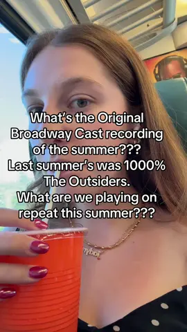 A very important question!!! #broadway #theatertiktoks #musicaltheatre #behindthespotlightpod #broadwaypodcast #theoutsiders #obc #originalbroadwaycastrecording 