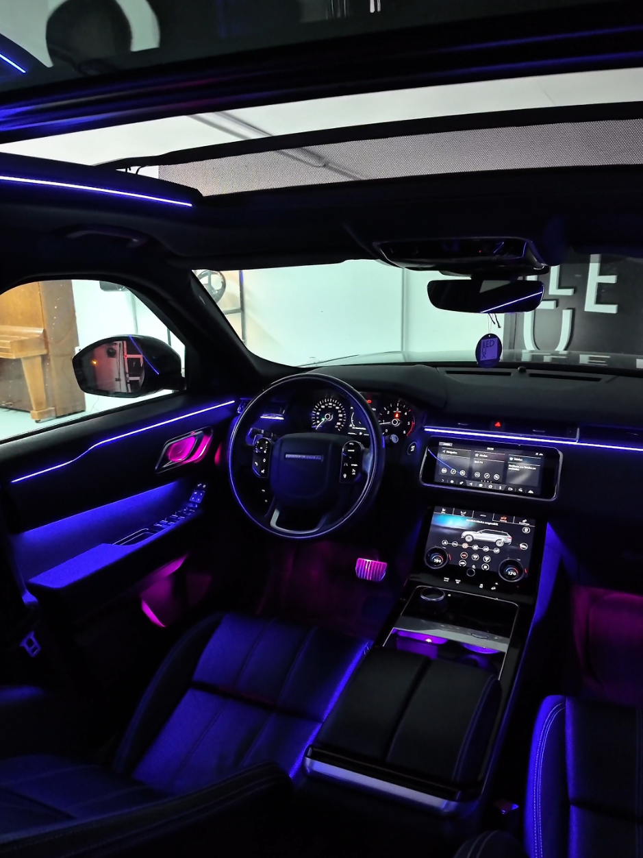 Range Rover Velar #rangerover #velar #mafia #spaceship #Ambientebeleuchtung #vienna 