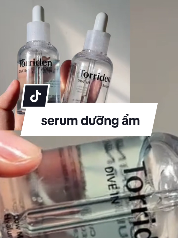 Serum Hyaluronic Acid Hỗ Trợ Giữ Ẩm Sâu Cho Làn Da DIVE IN Torriden 50ml Dưỡng Ẩm Da Cấp Ẩm Skincare Làm Đẹp Da Women #xuhuongtiktok #xuhuong #viraltiktok #viralvideo #viral #lamdep #skincare #duongamda #serumduongam #serumtorriden #torriden 