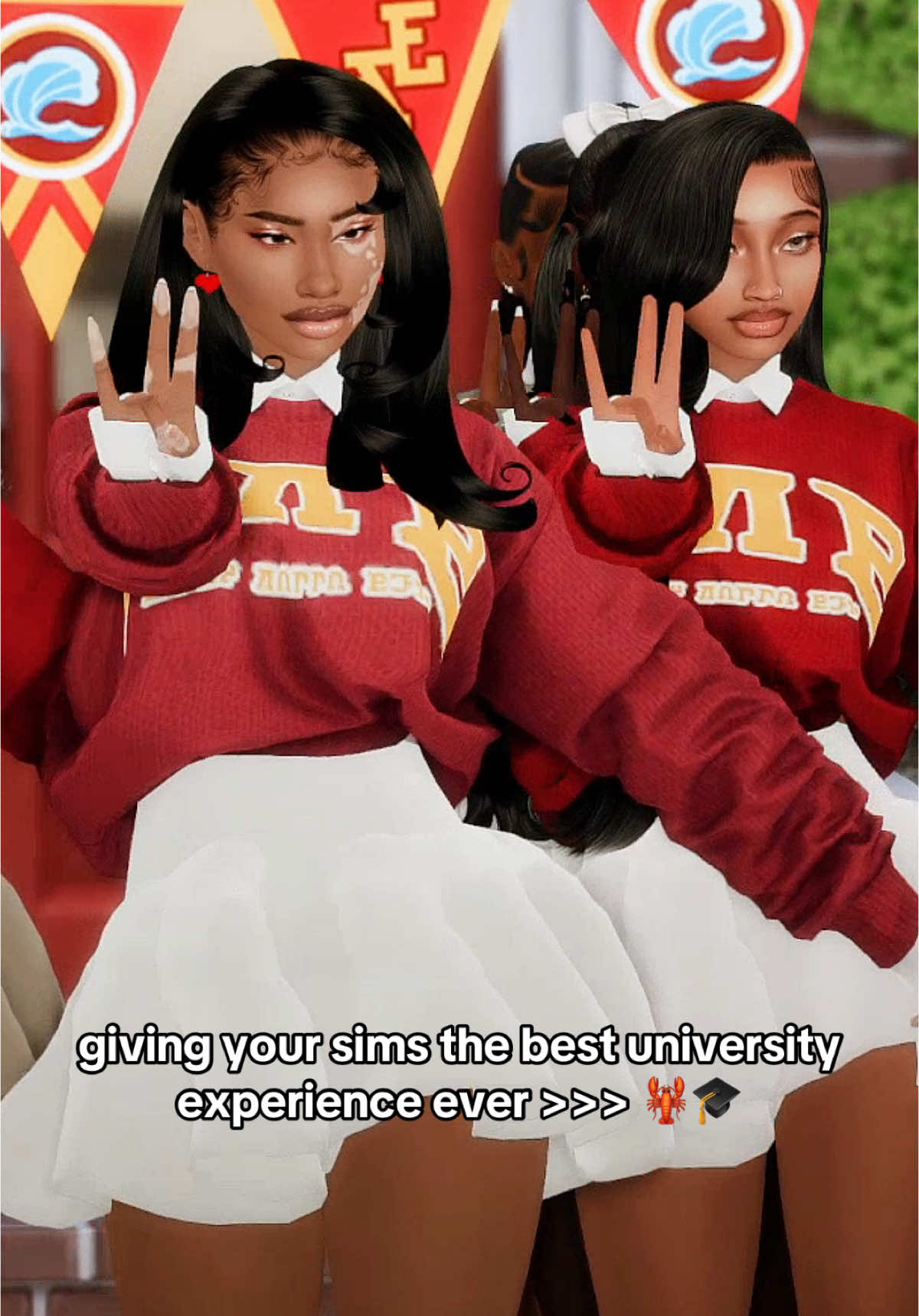 pov: you’re giving your sims THEEE best university experience at Foxbury Institute! 🎓♥️ if you want to see more of this, my let’s play series Foxbury Tales is on my youtube channel! ✨ #TheSims4 #thesims #showusyoursims #mintsimmer #discoveruniversity 