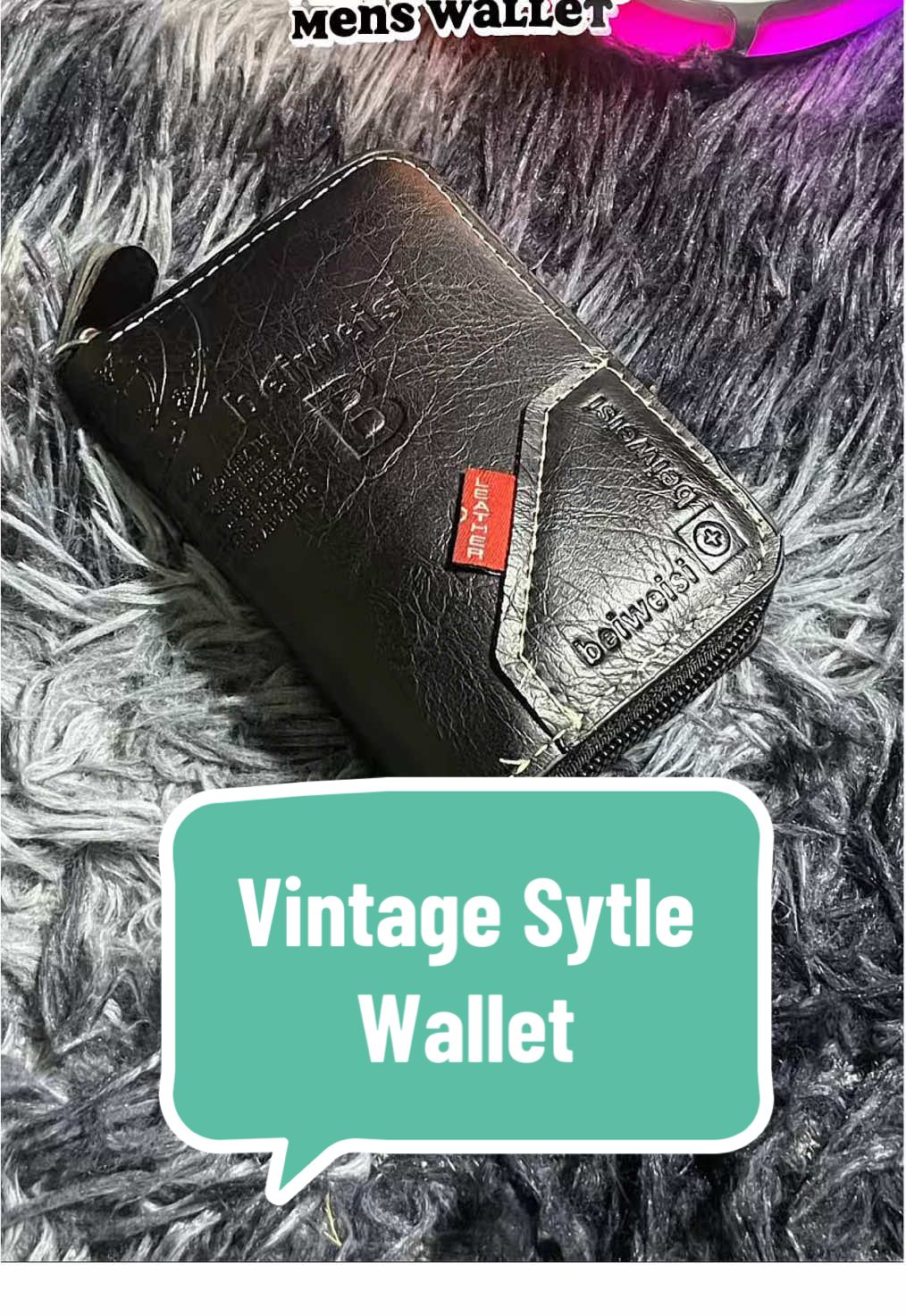 Vintage Style Wallet Card Holder for Men. #wallet #walletformen #smallwallet #coinpurse #walletcardholder #walletrecommendation 