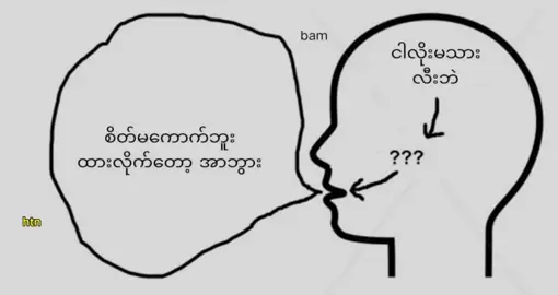 ကောက်နေပါတယ်ဆို့  အာဘွားကတောင်လိုက်တေတယ်