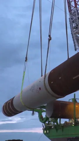 Milestone alert! All 61 XL-monopiles are now installed at the Îles d’Yeu and Noirmoutier offshore wind farm 🇫🇷💨 Powered by innovation. Driven by teamwork. Shoutout to our amazing crews, partners & client Les Éoliennes en Mer Services! After Saint-Nazaire, this is our 2nd major wind success in France — and we’re just getting started. #OffshoreWind #DEME #InnovationAtSea #WindPower #RenewableEnergy #MonopileMilestone 