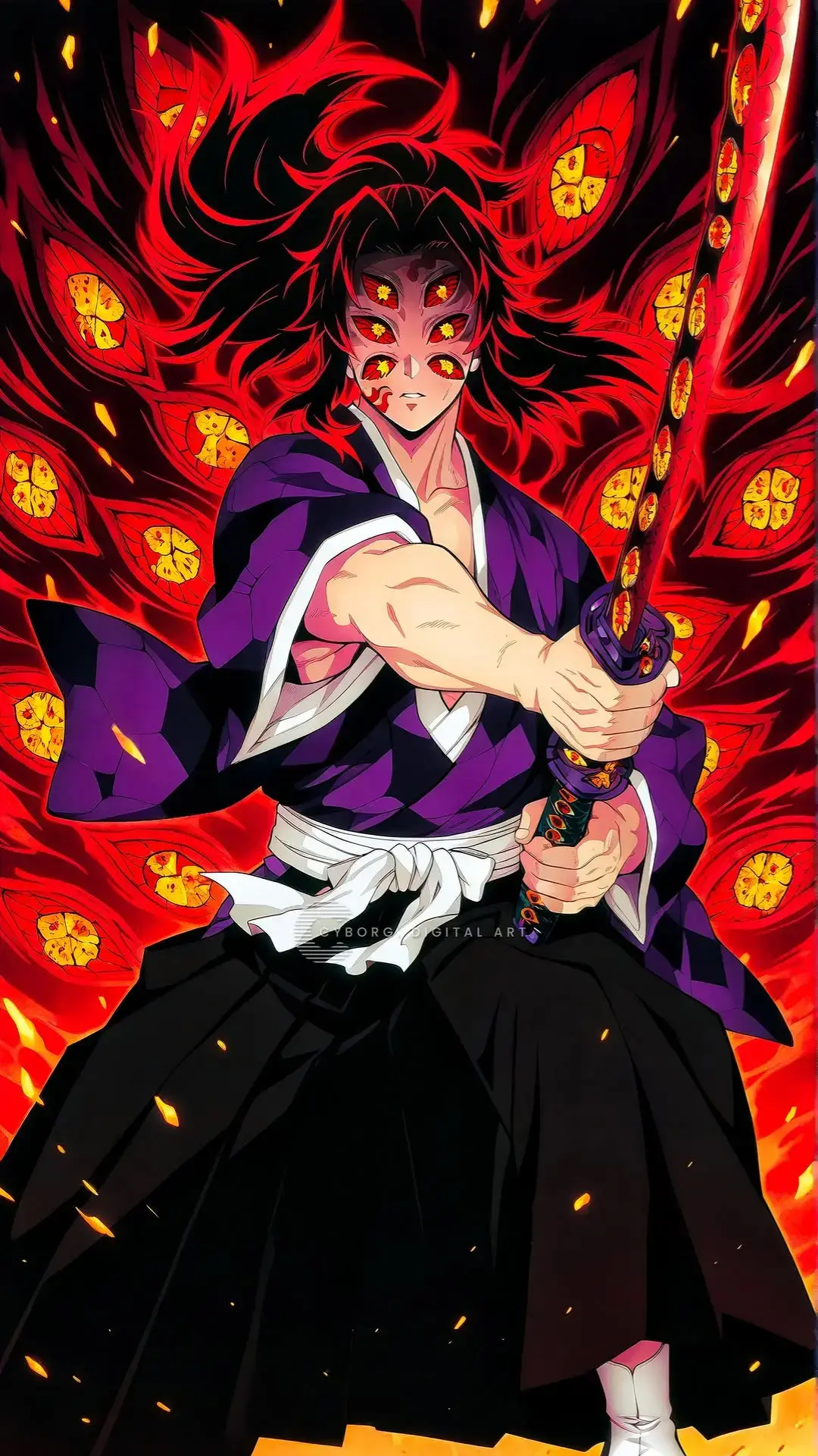 #kokushibo #demonslayer #kimetsunoyaiba #wallpaper #fondodepantalla #animewallpaper #animeedit #anime 