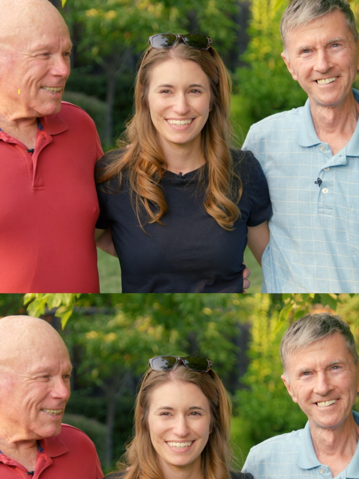 20 years of waiting… all for this moment. ❤️ Rebecca’s great-uncle, Jon, finally gets to embrace the niece he’s been hoping to meet for two decades. 🥹 #RelativeRace #BYUtv #Adoption #FamilyReunited