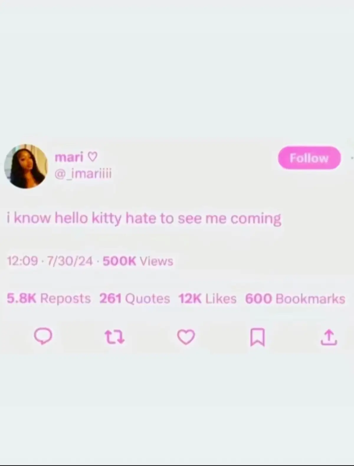 hello kitty girl since birth #fypシ#hellokitty#pink  