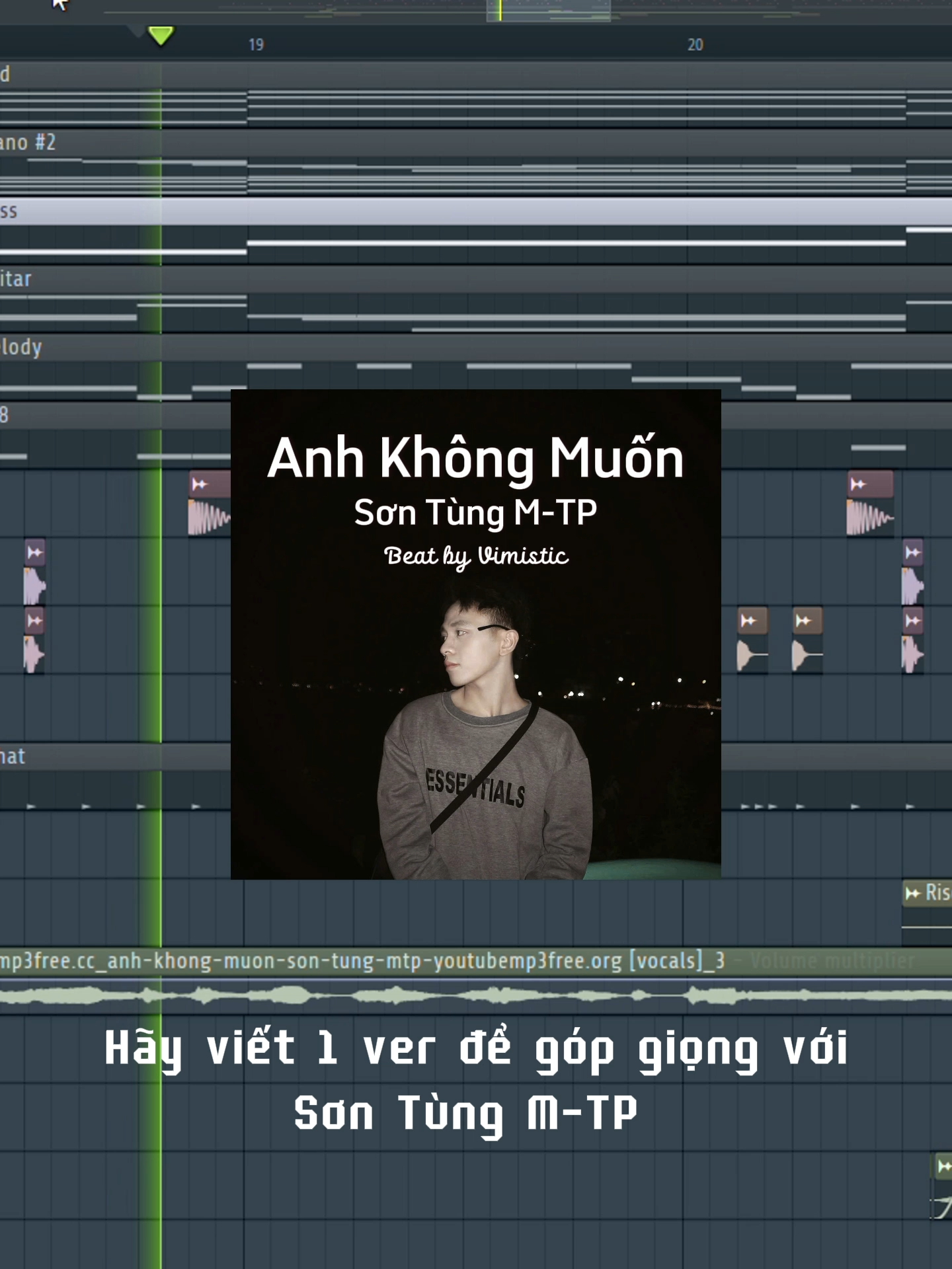 Hãy viết 1 ver để cùng góp giọng với Sơn Tùng M-TP nhé mợi người ơiiii.... #vimistic #sontungmtp #beatbyvimistic