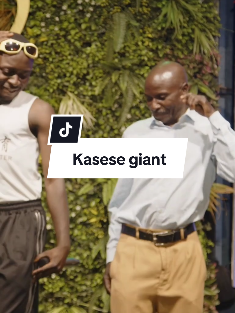 Kasese’s giant and his dad lit up the stage with pure magic talent clearly running in the family! #AmanyaNation 