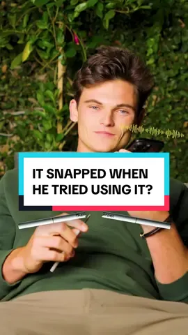 It snapped when he used it? - ##menshygiene##menshygienetips##lookmaxing##facialhair##menseyebrows##eyebrows##eyebrowtutorial##eyebrow##eyebrowshaping##huntereyes##eyebrowpencil