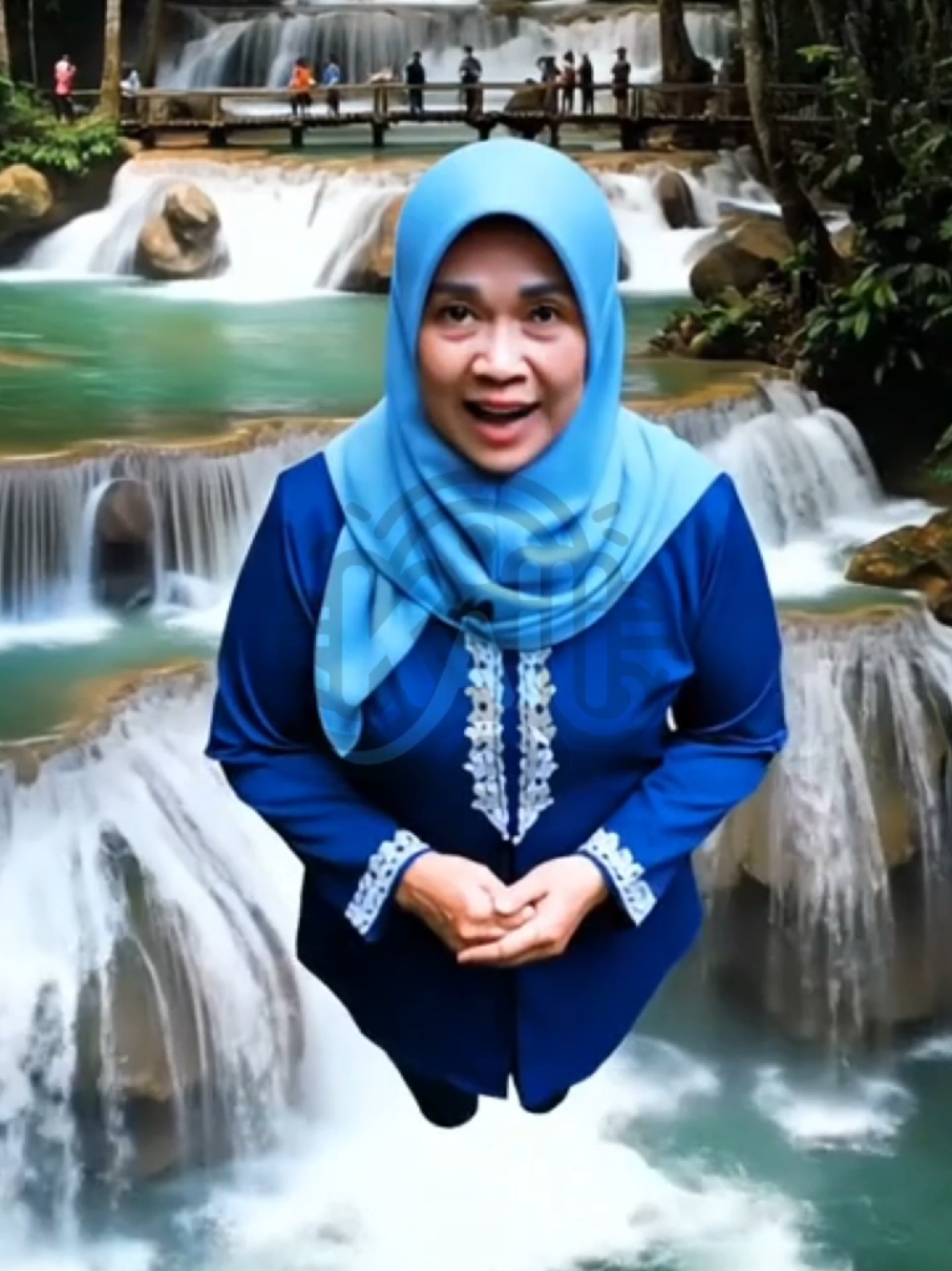 Air Terjun Piala Luwuk Banggai. Asli Koreeen.. #fyp #tokailipalusulteng #tokaili #sulteng #ai #luwukbanggai 