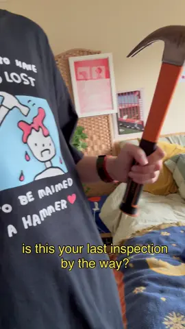 landlord inspection day!!! yay!!! 